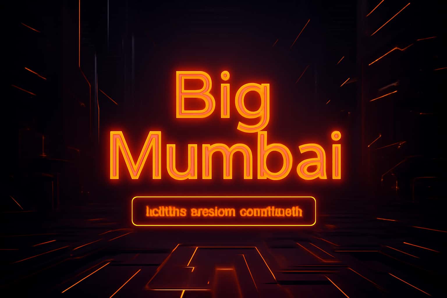 Futuristic mobile app background