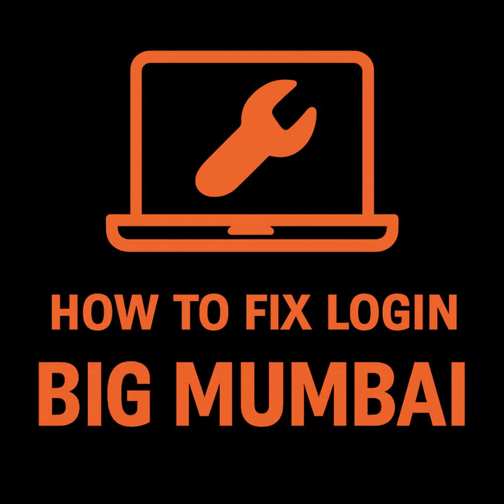 Icon representing login assistance for Big Mumbai.