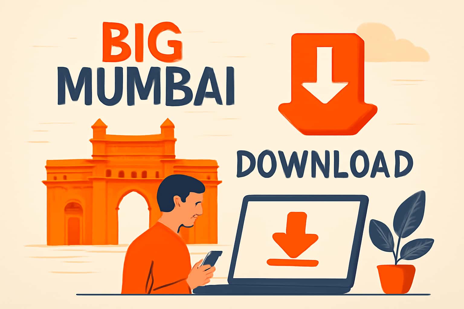 Informative scene about Big Mumbai Download.