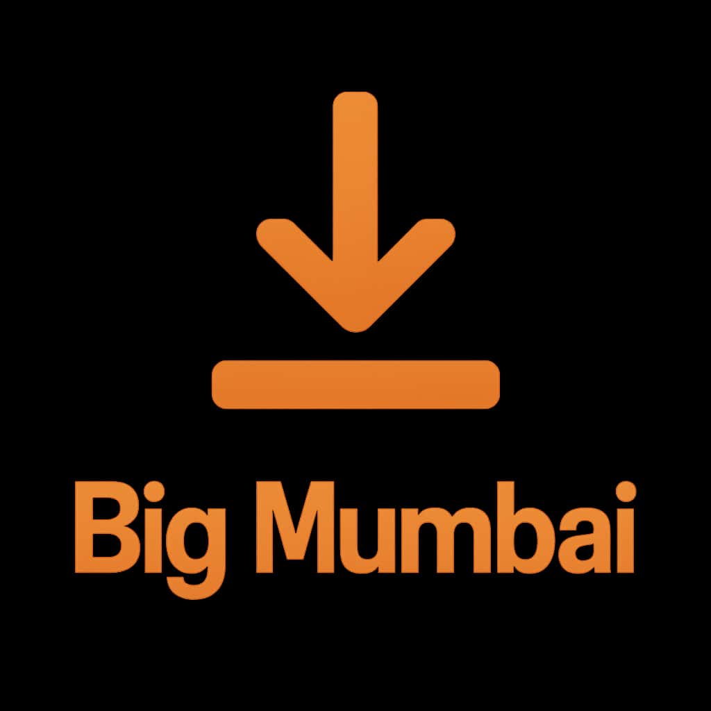 Badge representing Big Mumbai Download.
