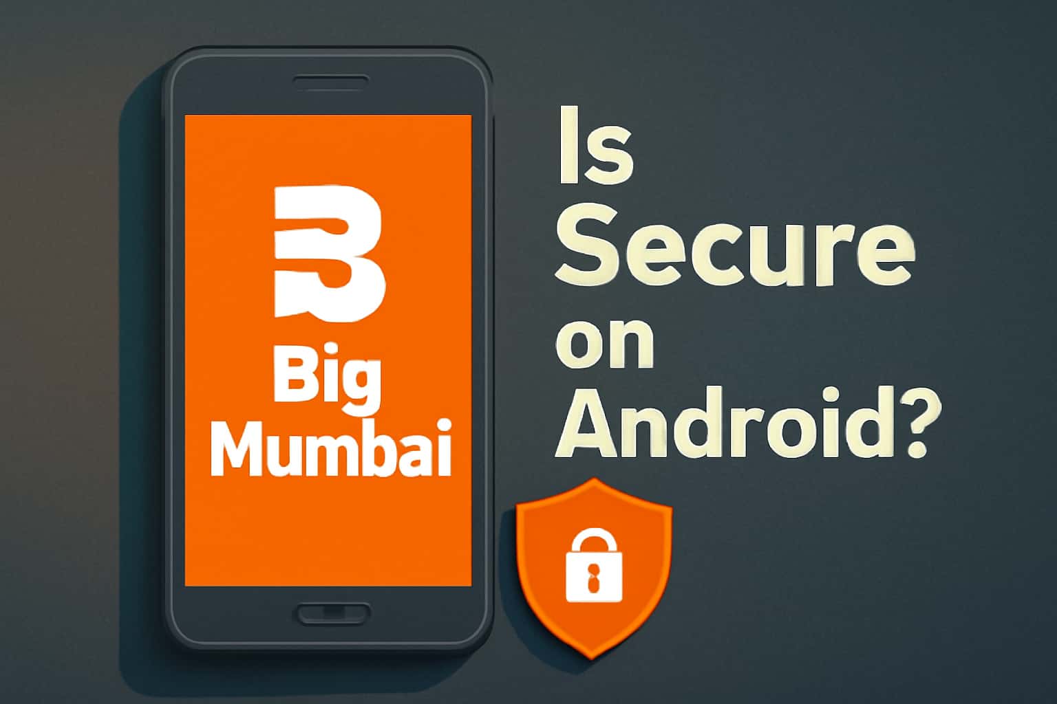An educational scene about the security of Big Mumbai on Android.